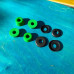 Амортизаторы для скейтборда Bro Stuff - Medium Green Амортизаторы для скейтборда Bro Stuff - Medium Green