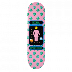 Дека для скейтборда Girl - Bannerot Pac-Man Pink 8.0